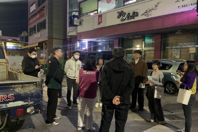 동두천시, 성매매집결지 상반기 민·관 합동 단속 실시